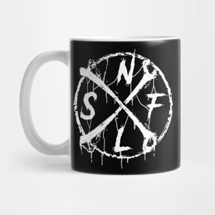 sunflow cool design metal rock Mug